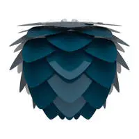 Aluvia Petrol Blue Medium Lampshade